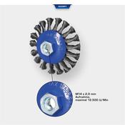 Conical Brush 100 Mm With M14 Mount Bt103101