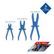 3-Pcs Flexible Hose Clamps Set, Straight  Bt521010