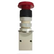 3-2 1/8" Palm Button (Latching)