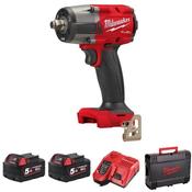 M18 Fuel™ ½" Mid-Torque Impact Wrench Kit M18fmtiw2f-502X image