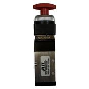 5/2 1/4" Manual Valve Lock Button Msv9852-2-Eb