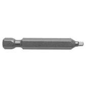3/32" Square Recess Bit - Point Size 1 (3/32") Length 1 15/16" 49Mm
