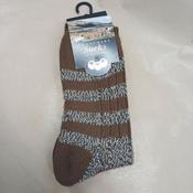 Connemara Stripes- Brown - L