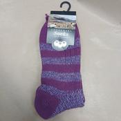 Connemara Stripes- Purple - L