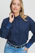 Lexi Blouse in Eternal Blue image