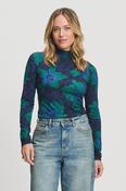 Romi Turtleneck in Teal Green image