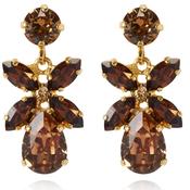 Mini Dione Earring in Smoked Topaz image