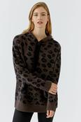 Leopard and Brown Hoodie image