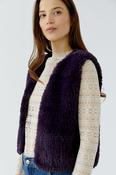Aubergine Furry Gilet image
