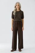 Brown Marlene Trouser in Soft Scuba image