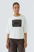 Wild Tshirt with Leopard Print Accents image