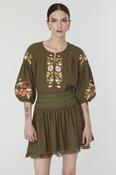 Elisa Skirt in Khaki image