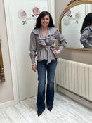 Denim Bootcut Cleanstone Pants image