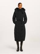 VALEA Long Black Coat image