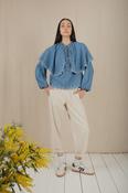 Cape Short in Chambray