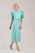 Mermaid dress aqua