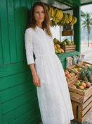 White Broderie Anglaise Dress