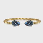 Mini drop bracelet in denim blue image