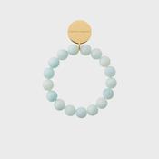 Mini Beads Flex Bracelet in Cloud Marble