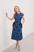 Diana Blue Flower Dress image