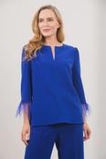 Aspen royal blue top image