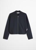 Jersey blouson maritime blue