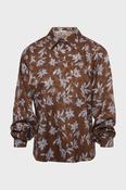 V Neck Blouse with Bow image