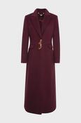 Red wine long coat image