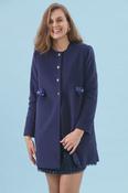 Olivia ink blue coat image
