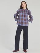 Vila Gallo Navy Tailored Trouser image