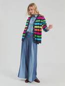 Denim Tencel Trouser with Two Colours image