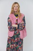 Cosy teddy vest in pink