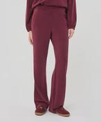 Burgundy Wide Leg Trouser image