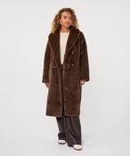 Brown Fun Fur Coat image
