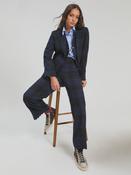 Navy Black Gingham Jacket image