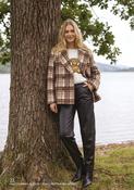 Cream &amp; Chocolate Check Jacket image