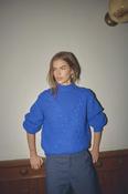 Row Sweater in Blue