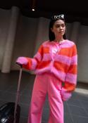 Timea Cardigan bubblegum/fire