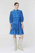 Rhea Dress in Blue image