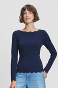 Bodhi Top in Eternal Blue image