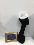 Cream Floral Headpiece