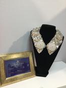 Large Collar in Pearl, Gold and Silver