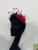 Gatsby Headpiece in Pink and Black