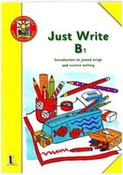 Just Write B1 - Joined Script &amp; Cursive - Senior Infants image