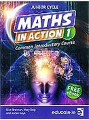 Maths in Action 1 Common Introductory Course Junior Cycle with Free EBook Educate.ie image