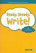 Ready Steady Write! Cursive A - Set Pupil Book &amp; Practice Book - Junior Infants image