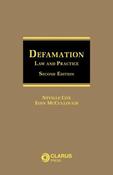 Defamation Law and Practice - Second Edition image