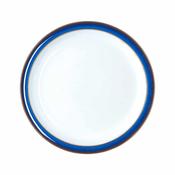 Denby Imperial Blue Dessert Salad Plate 22cm image