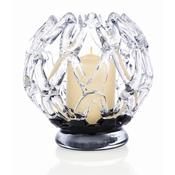 iNET Pillar Candleholder 19cm Black Base image