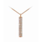 Rose Gold Bar Pendant image